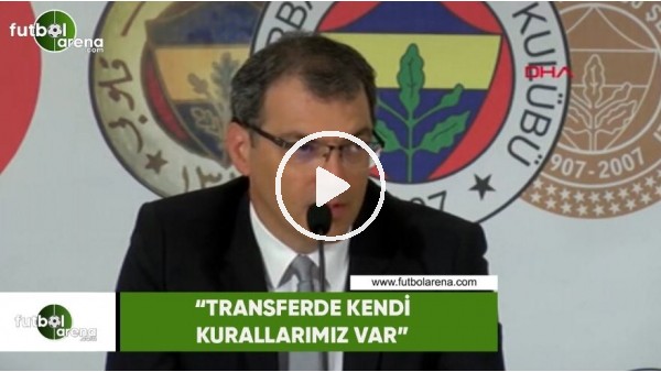 Comoli: "Transferde kendi kurallarımız var"