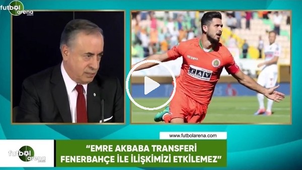 Mustafa Cengiz: "Emre Akbaba transferi Fenerbahçe ile iişkimizi etkilemez"