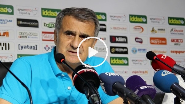 Şenol Güneş'in Erzurumspor maçı sonrası açıklamaları
