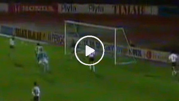 Recep Çetin'in Malmö maçında kendi kalesine attığı gol
