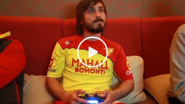 Halil Akbunar, Fenerbahçe'ye attığı golün aynısını oyun konsolunda da attı
