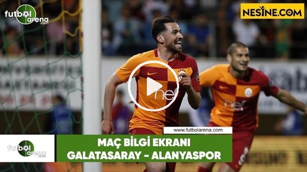 Galatasaray - Alanyaspor | Bilgi Ekranı