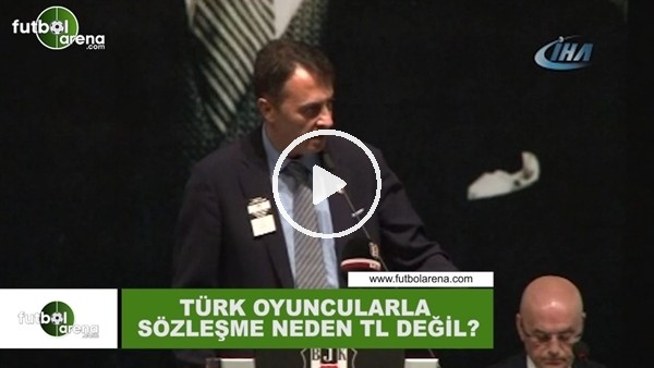 Türk oyuncularla neden sözlşme TL değil?Fikret Orman açıkladı...