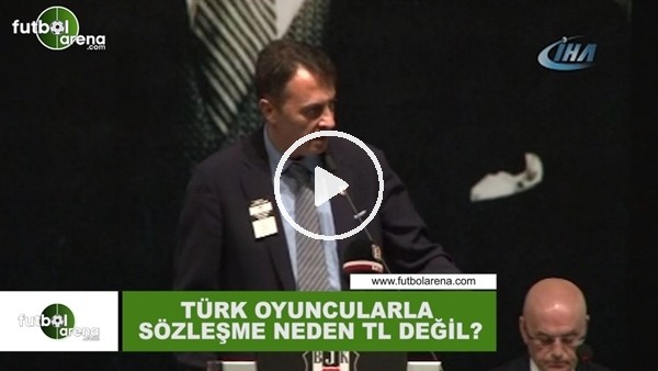 Türk oyuncularla neden sözlşme TL değil?  Fikret Orman açıkladı...