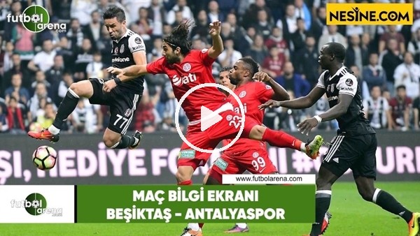 Beşiktaş - Antalyaspor | Bilgi Ekranı
