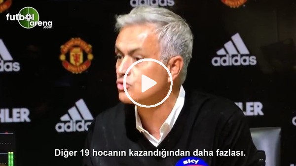 Mourinho'dan basın toplantısında tepki! "Bana saygı duy..."