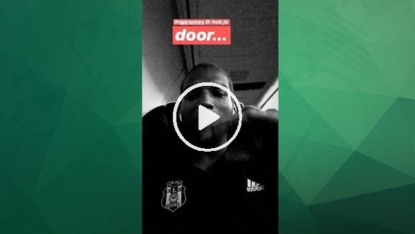 Ryan Babel de Dele Alli'nin başlattığı akıma uydu