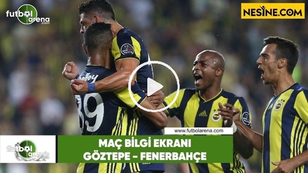 Göztepe - Fenerbahçe | Bilgi Ekranı