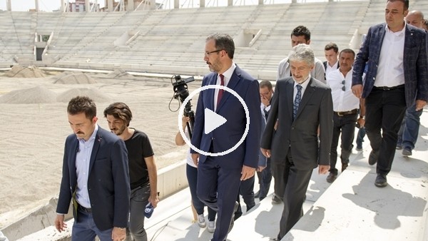 Bakan Kasapoğlu'ndan Eryaman Stadı talimatı