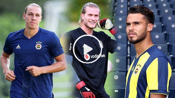 Fenerbahçe ve Beşiktaş yeni transferlerine imza töreni düzenledi