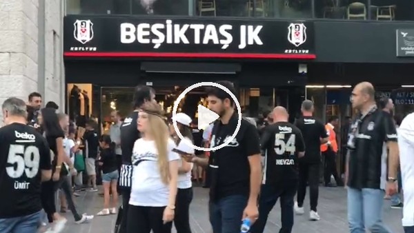 Beşiktaş - B36 Torshavn maçı öncesi stat çevresi
