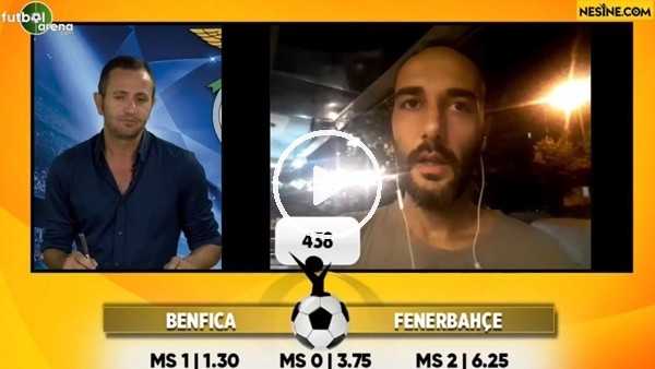 Kerim Can Özdal, Benfica - Fenerbahçe maçı için tahminini yaptı
