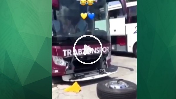 Trabzonspor otobüsünde Ali Koç ve Fenerbahçe tezahüratı!