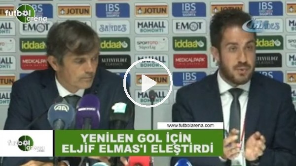 Phillip Cocu'dan yenilen gol için Eljif Elmas'a eleştiri