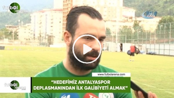 Mehmet Uslu: "Hedefimiz Antalyaspor deplasmanından ilk galibiyeti almak"