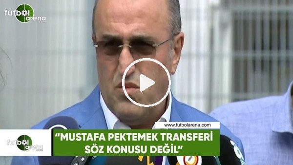 Abdurrahim Albayrak: "Mustafa Pektemek transferi söz konusu değil"