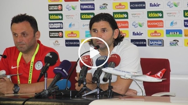 İbrahim Üzülmez: "Bir puana mutlu değilim"