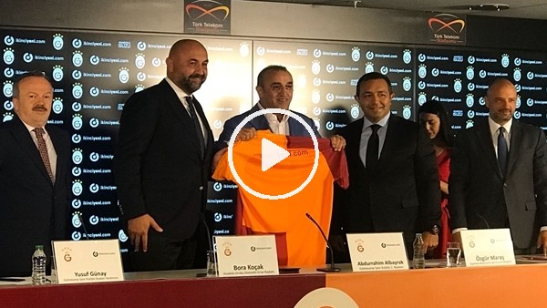 Galatasaray'da sponsorluk anlaşması imzalandı