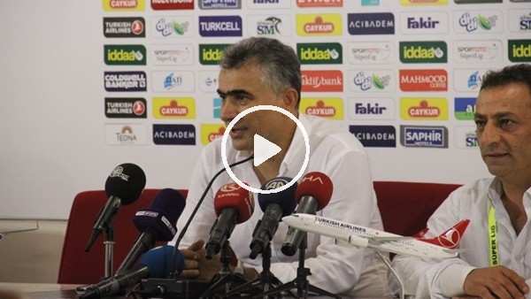 Mehmet Altıparmak: "Deplasmanda ilk puanımızı almamız önemli"