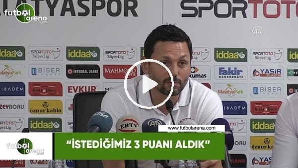 Erol Bulut: "İstediğimiz 3 puanı aldık"