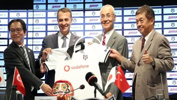 Beşiktaş, Mainichi Sponichi Group ile sponsorluk anlaşması imzaladı
