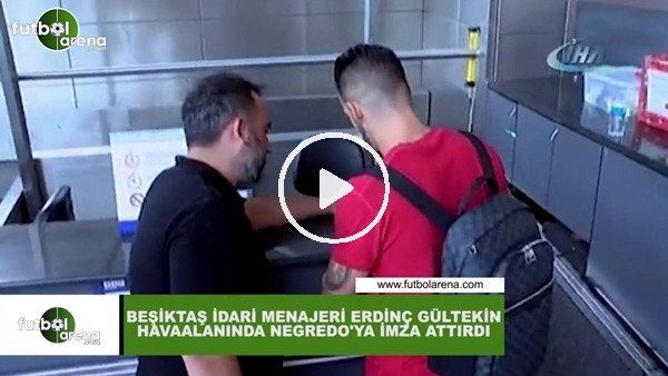 Negredo havaalanında imzaladı