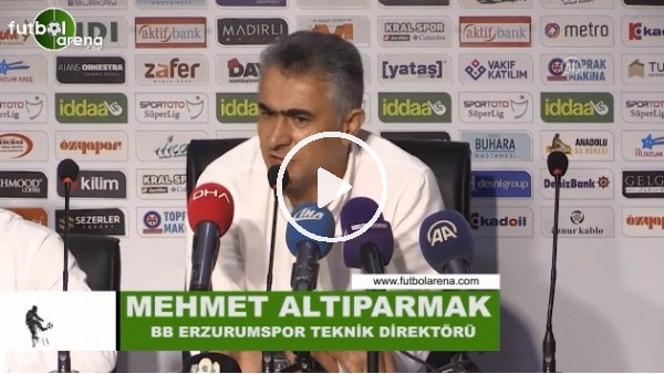 Mehmet Altıparmak: "Pozisyon vermeden yenildik"