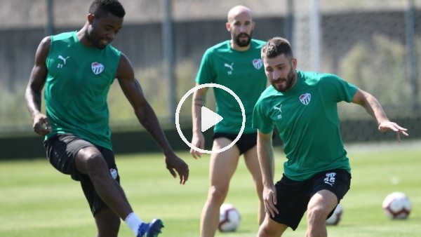 Bursaspor'da Başakşehir maçı hazırlıkları