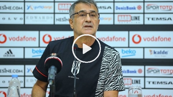 Şenol Güneş, Sarpsborg maçı öncesi basın toplantısı düzenledi
