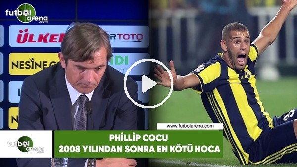 Phillip Cocu, 2008 yılından sonra en kötü hoca!