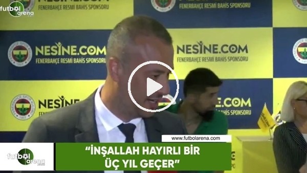 Halit Gülbakanoğlu: "İnşallah hayırlı bir üç yıl geçer"