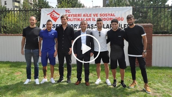 Kayserispor'dan anlamlı ziyaret