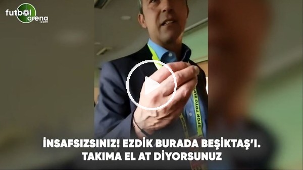 Ali Koç: "Beşiktaş'ı ezdik burada, takıma el at diyorsunuz"