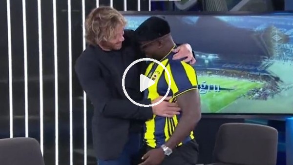 Lugano'dan Appiah'a canlı yayında sürpriz