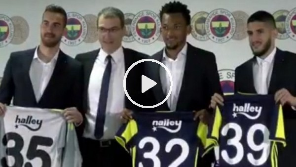 Fenerbahçe'de yeni transferler imzaladı