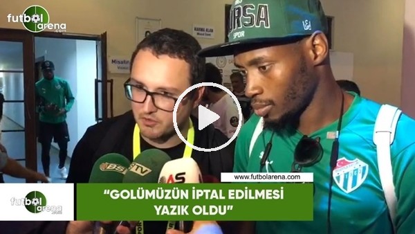 Sakho: "Golümüzün iptal edilmesi yazık oldu"