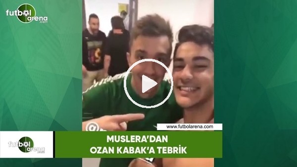 Muslera'dan Ozan Kabak'a tebrik