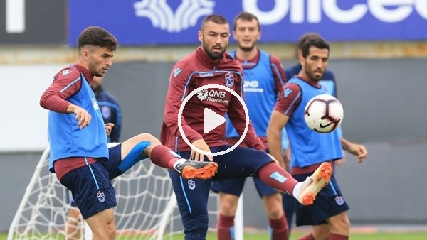 Trabzonspor'da Göztepe maçı hazırlıkları