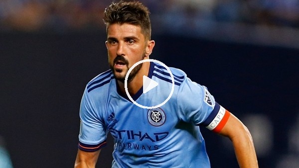 David Villa'dan 1 gol 1 asist