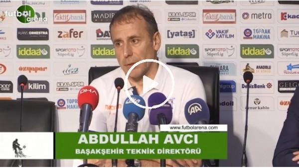 Abdullah Avcı: "Harika bir deplasman galibiyeti aldık"