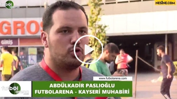 Abdülkadir Paslıoğlu: "Kayserispor nokta transferler yaptı"