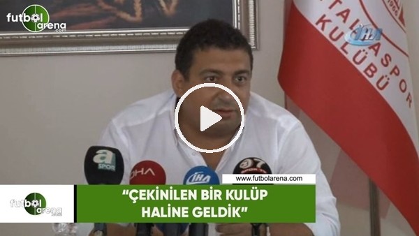 Ali Şafak Öztürk: "Çekinilen bir kulüp haline geldik"