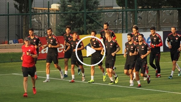 A Milli Futbol Takımı hazırlıklara başladı
