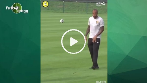 Thierry Henry klasını konuşturdu