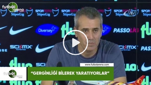 Kemal Özdeş: "Gerginliği bilerek yaratıyorlar"