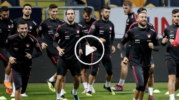 A Milli Futbol Takımı, İsveç maçına hazır