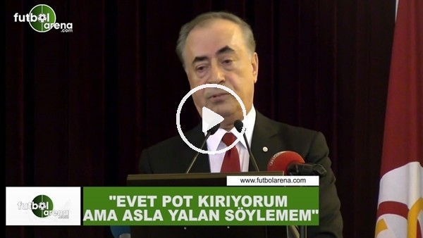 Mustafa Cengiz: "Evet pot kırıyorum ama asla yalan söylemem"