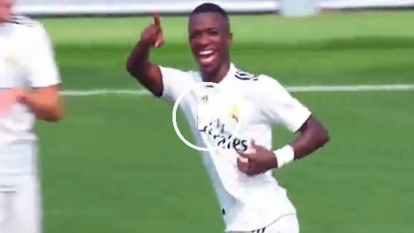 Vinicius ilk maçında şov yaptı!