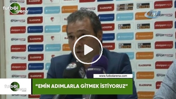 Orhan Kaynak: "Emin adımlarla gitmek istiyoruz"
