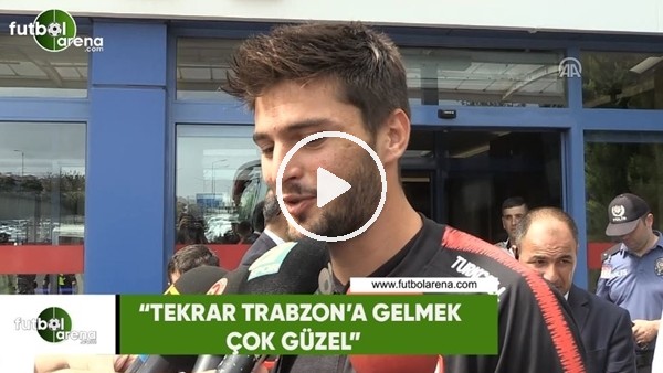 Okay Yokuşlu: "Tekrar Trabzon'a gelmek çok güzel"